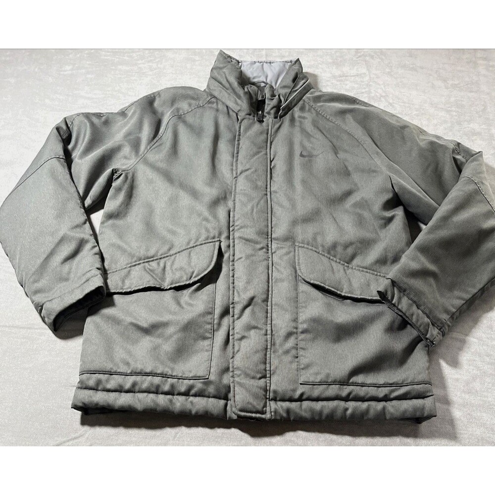 Nike Storm-FIT Jacket Men’s L Thermore Insulated Puffer Coat Heather Gray